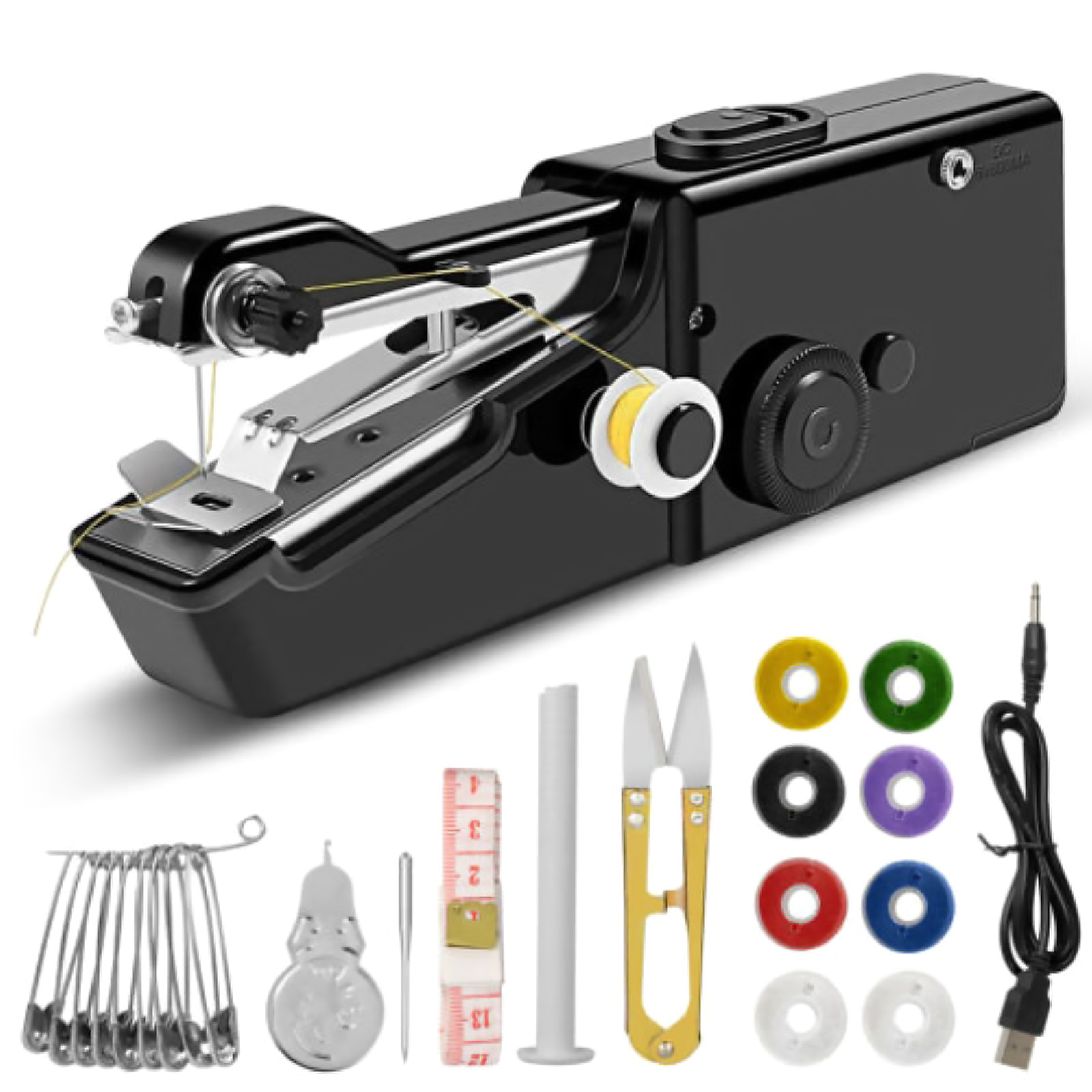 Mini Electric Sewing Machine Handheld - ماكينة خياطة صغيرة محمولة باليد ماكينة