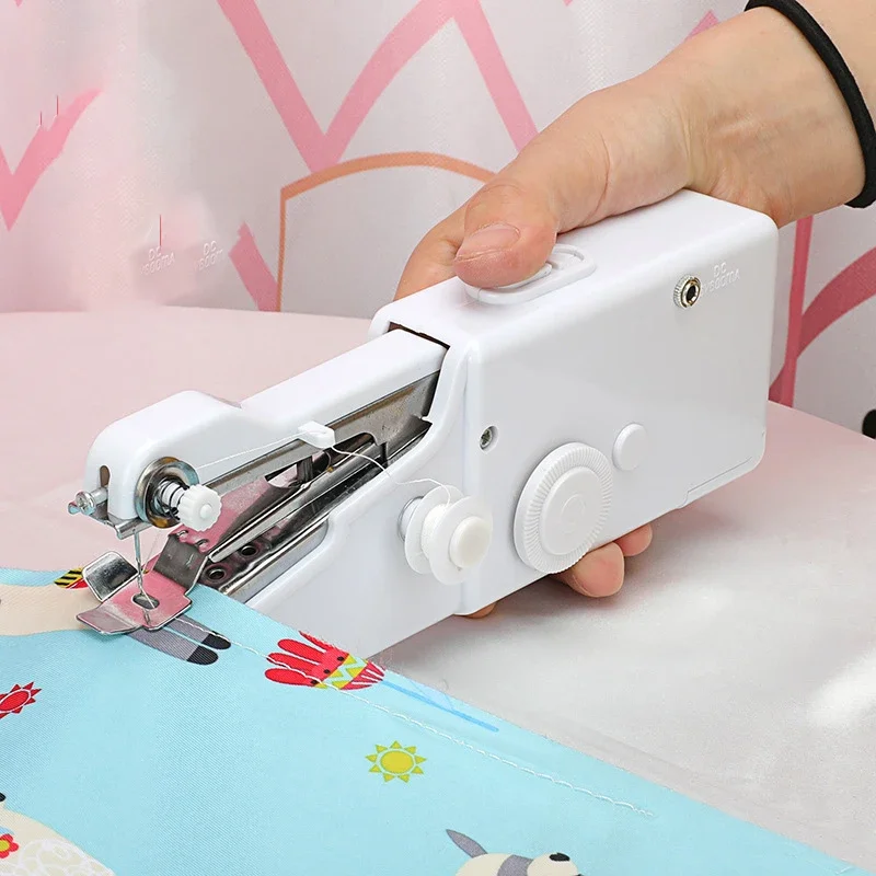 ماكينة خياطة يدوية محلية محمول - مراجعة Mini Electric Sewing Machine Handheld وسعره