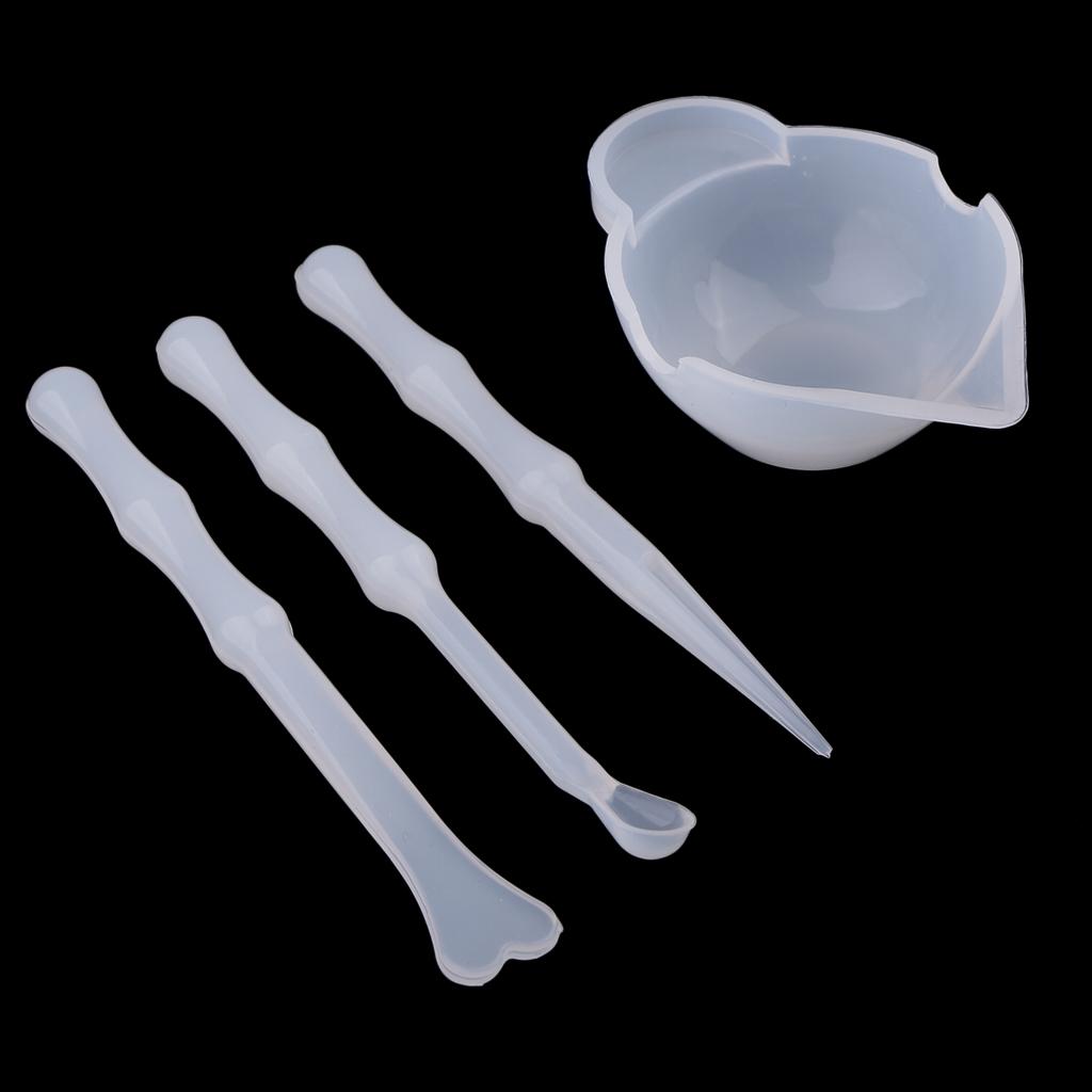 مجموعة أدوات خلط السيليكون لقو - مراجعة Silicone Epoxy Resin Molds Set وسعره