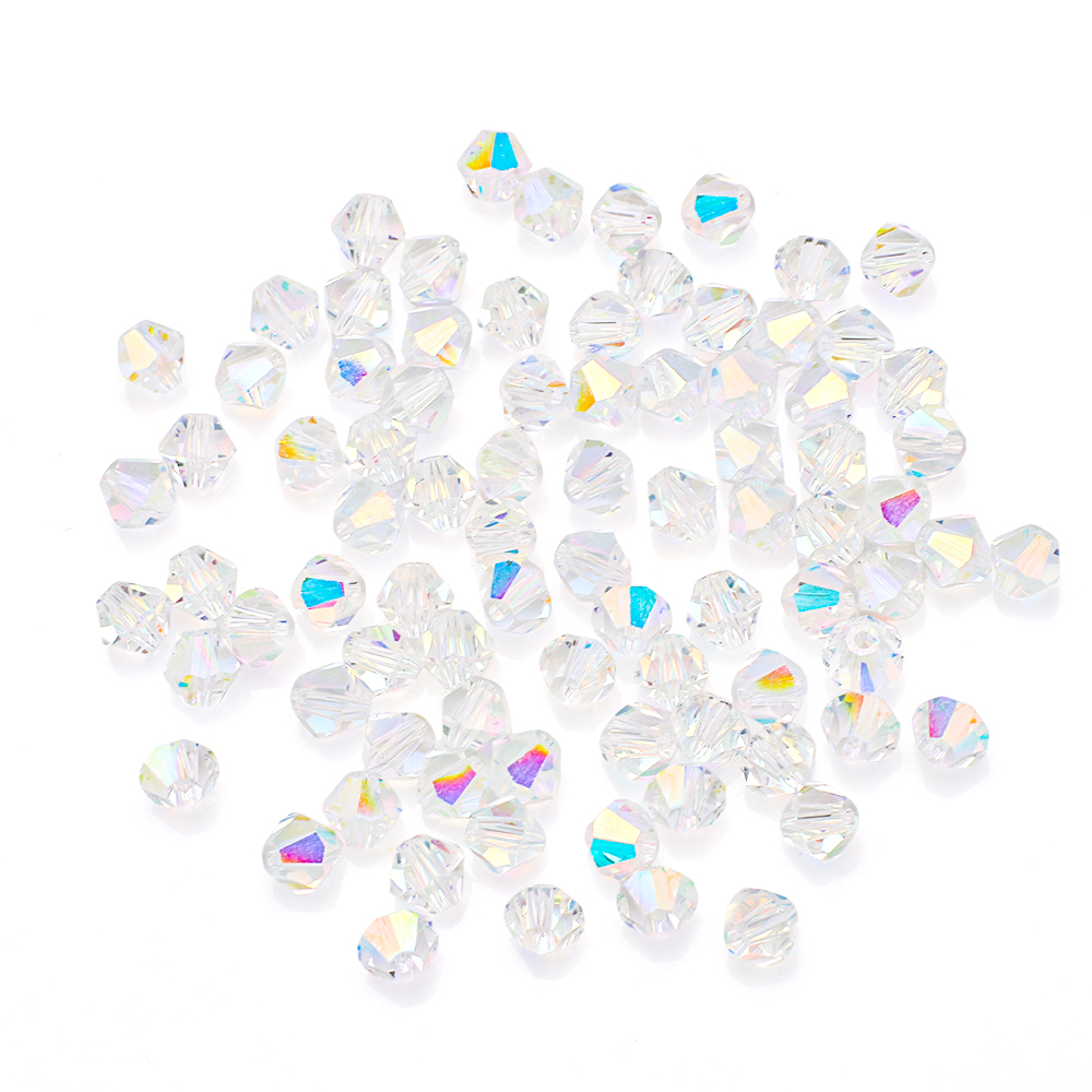 الأوجه كريستال زجاج Bicone الخ - مراجعة Glass Seed Beads 2Mm Jewelry Making وسعره
