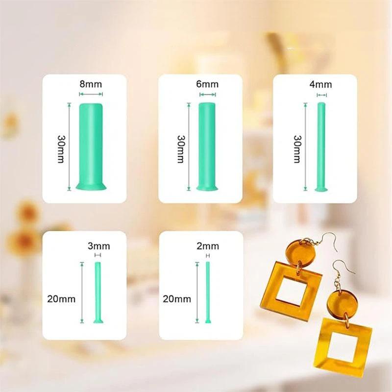 مجموعة أدوات صنع الثقوب من الر - مراجعة Silicone Epoxy Resin Molds Set وسعره