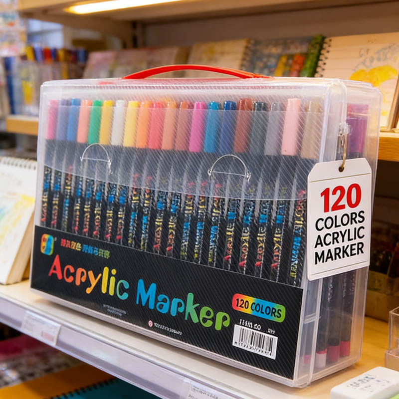 مجموعة أقلام تلوين أكريليك بـ  - مراجعة Painting Supplies وسعره