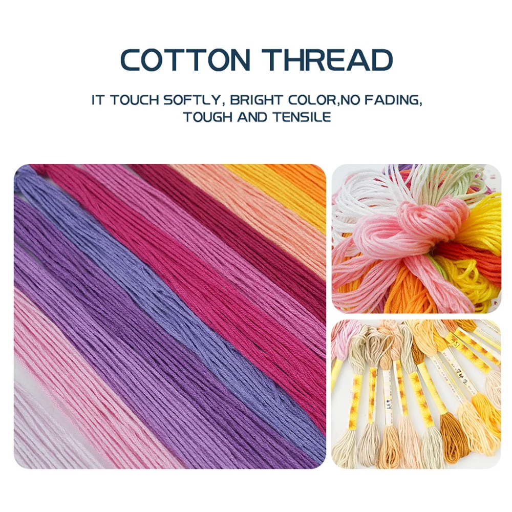 طقم تطريز مسبق الطباعة من News - مراجعة Cotton Embroidery Thread Skeins وسعره