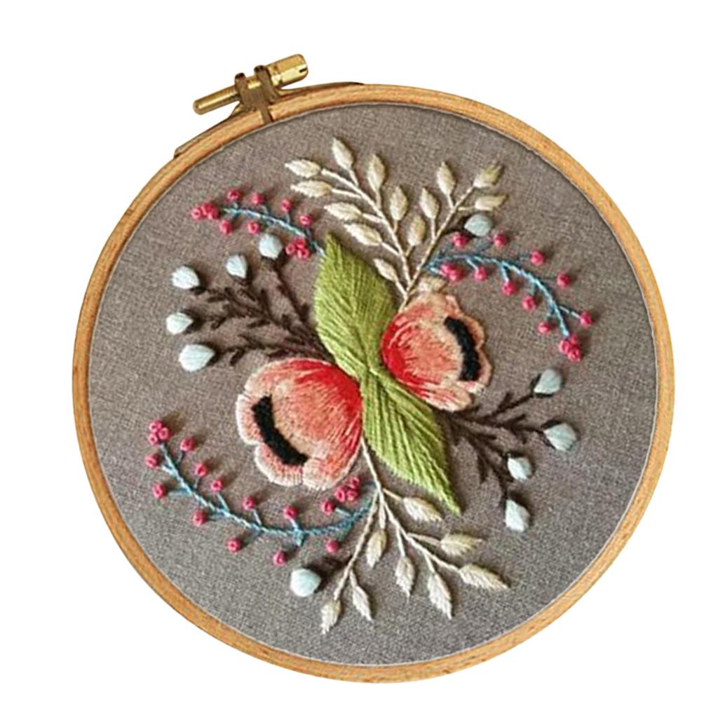 مجموعة أدوات التطريز بالخيوط ا - مراجعة Cross Stitch Stamped Kits Beginners وسعره